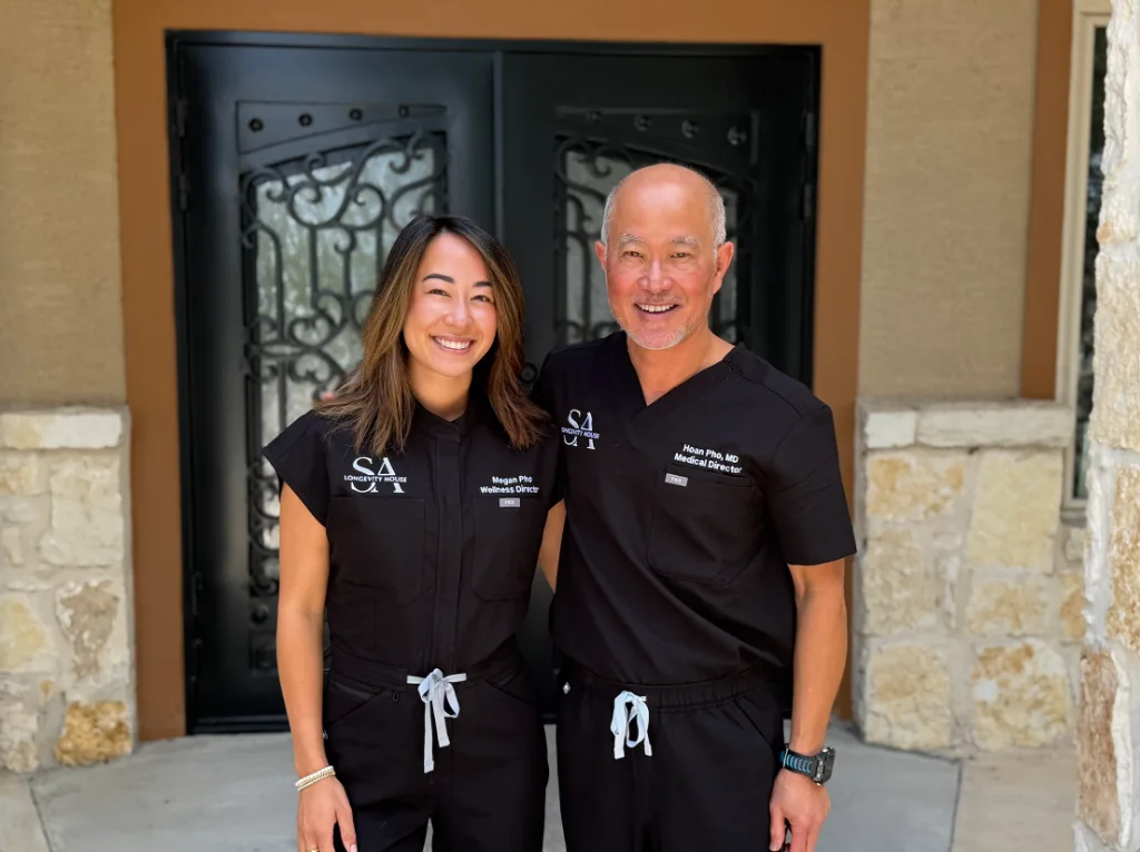 Megan Pho and Dr. Hoan Pho, founders of San Antonio Longevity House